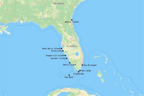 islands around florida