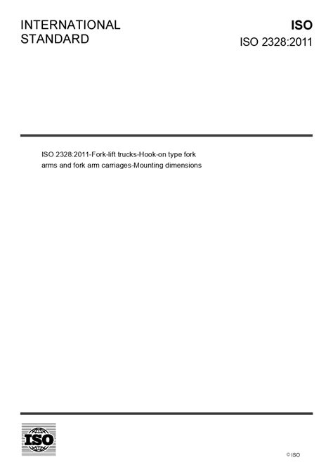 Iso 2328 2011