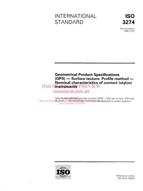 iso 3274 1996 12 e