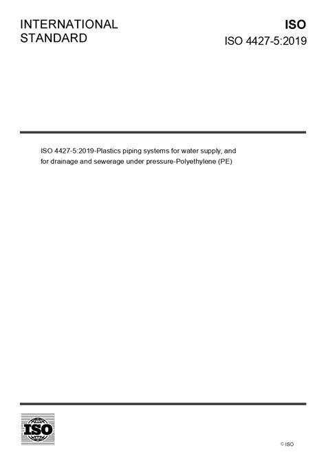 Iso 4427 5