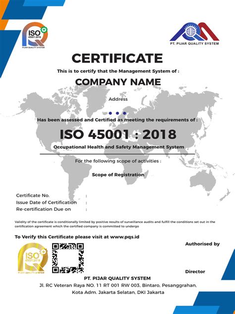 Iso 45001 Draft