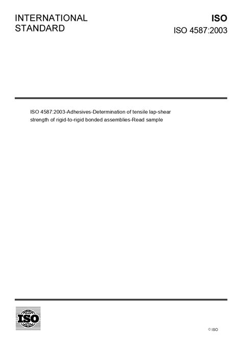 iso 4587 standard