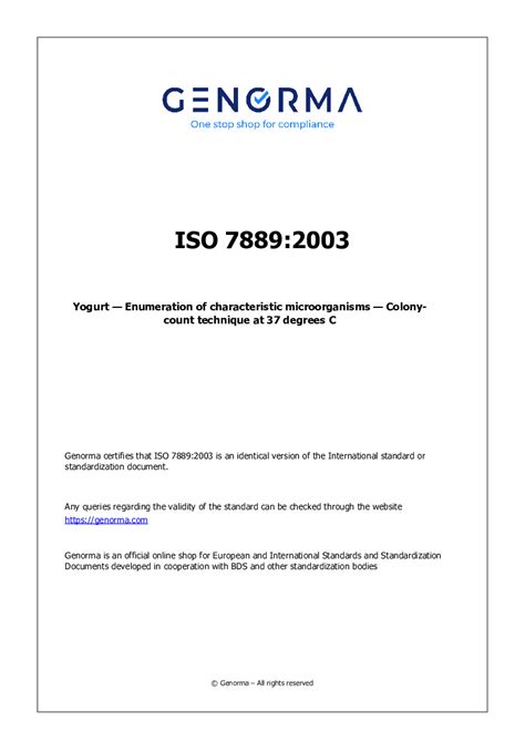 Iso 7889