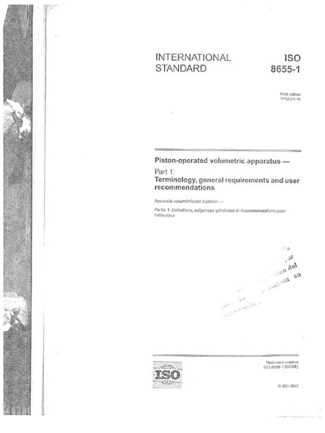 Iso 8655 1