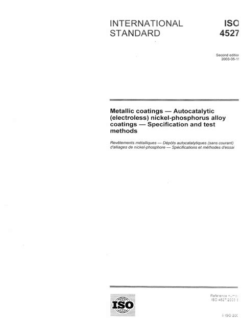 Read Iso 4527 