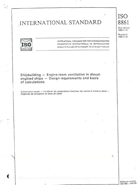 Full Download Iso 8861 Engine Room Ventilation 