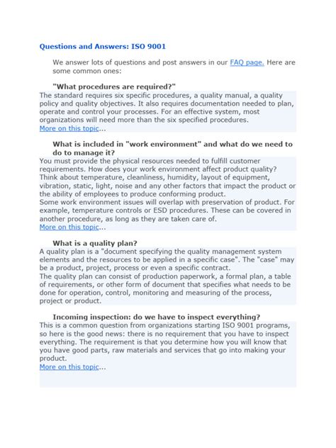 Download Iso 9000 Questions And Answers Ankangore 