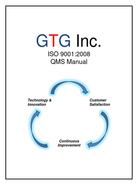 Read Iso 9001 2008 Quality Manual Giza Systems File Type Pdf 