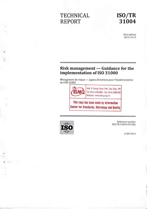 Read Iso Tr 31004 2013 10 E 