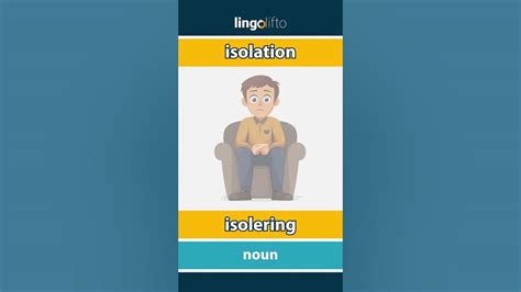 isolation engelska