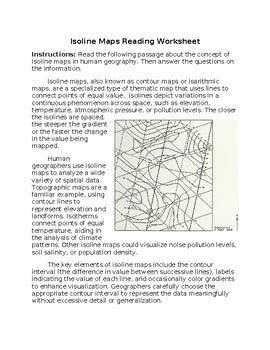 Read Isoline Answer Key 