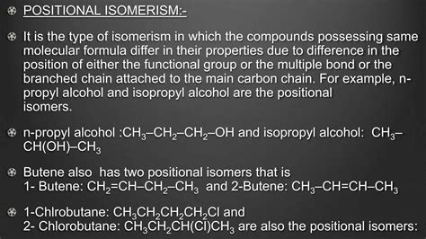 Isomerism Class 11
