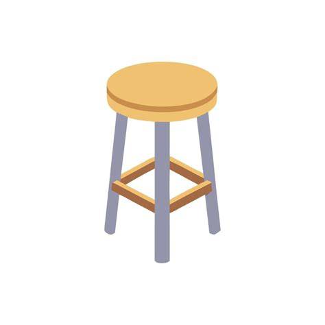 isometric drawing of a stool