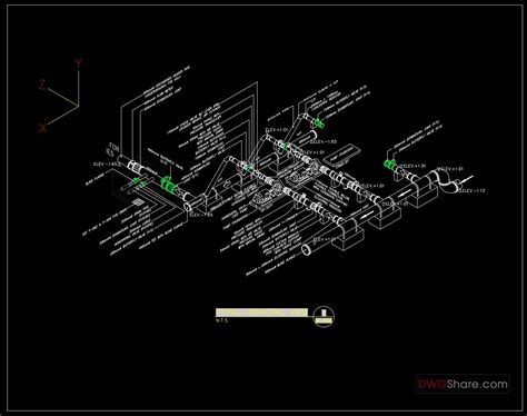 isometric piping dwg