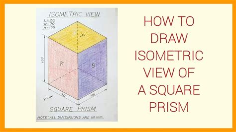 Isometric View Of A Square Is