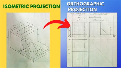 Read Isometric Orthographic Projection Difference 