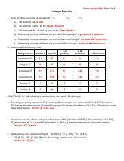 isotope answer key gpb
