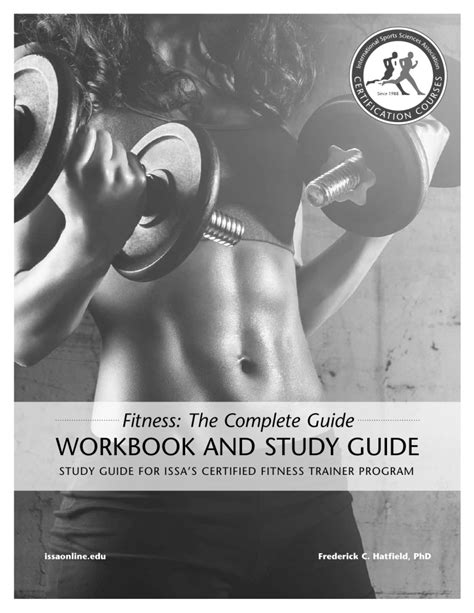 issa personal trainer guide and workbook
