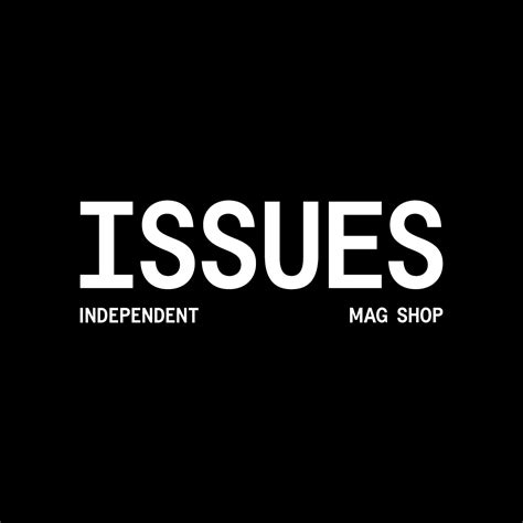 Issues Magazine Shop