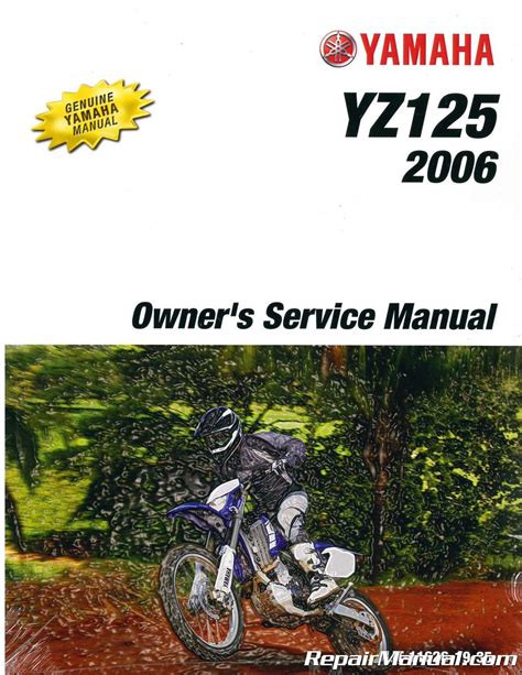 Read Issuu 2006 Yamaha Yz125 Owners Motorcycle Service M 2006 Yz125 Manual 