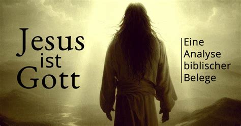Ist Jesus Gott