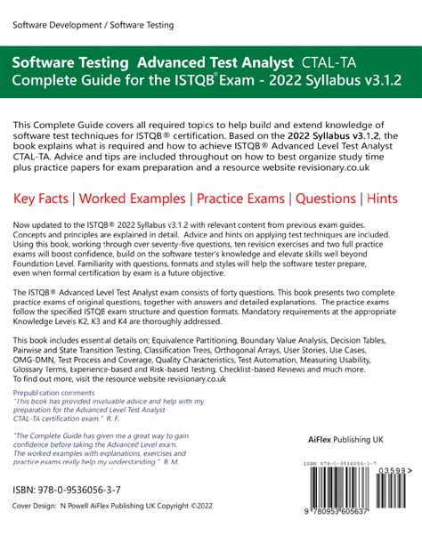 Read Istqb Advanced Level Test Analyst Sample Papers 