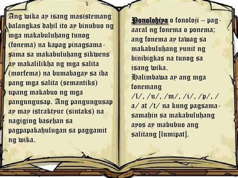 istruktura ng wikang filipino slideshare