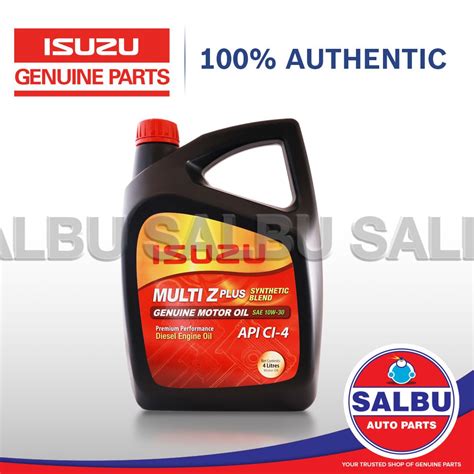 Read Isuzu Diesel Engine Oil Specifications 