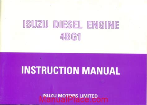 Read Isuzu Engine 4Fg1 File Type Pdf 