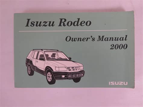 Read Online Isuzu Rodeo Owners Guide 
