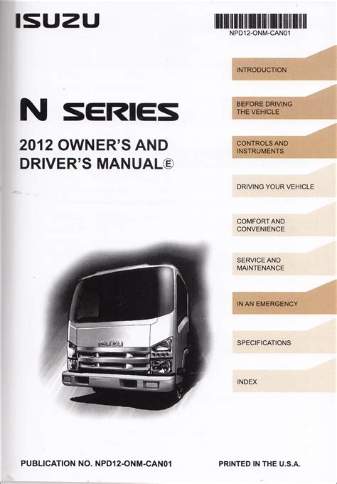 Full Download Isuzu Trucks Pickup Maintenance Manual 