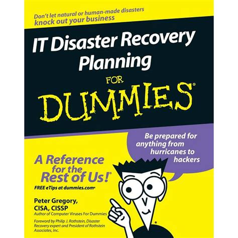 Read Online It Disaster Recovery Planning For Dummies 