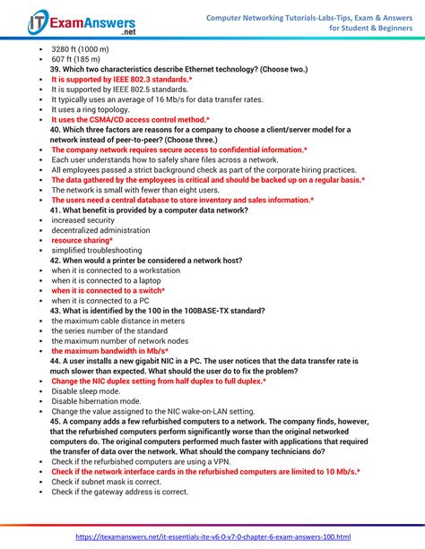 Read Online It Essentials Chapter 16 Test Answers 
