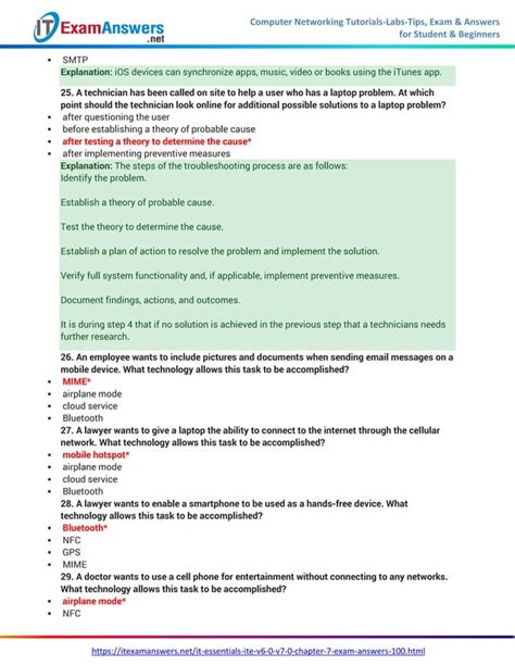 Full Download It Essentials Chapter 7 Answers 