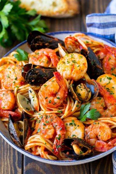 italian seafood pasta names