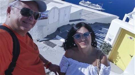 italiani a santorini