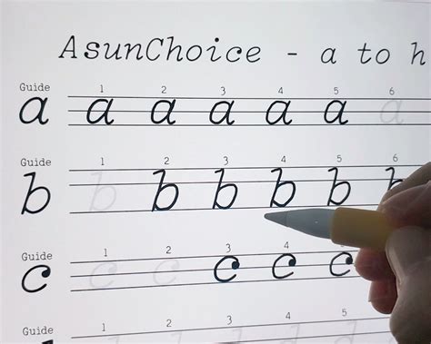 Italic Handwriting Practice Sheets