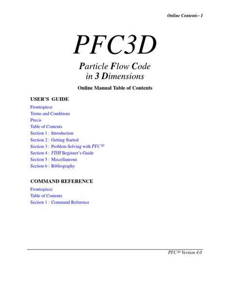 itasca pfc3d manual