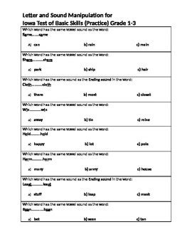 Itbs Printable Practice Tests 2nd Grade Math