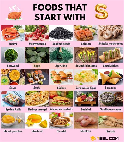 Items Beginning With S   20 Foods That Start With S Pplanter - Items Beginning With S