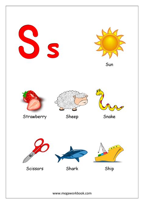 Items That Begin With S A To Z Items Beginning With S - Items Beginning With S