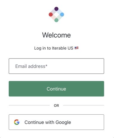iterable login