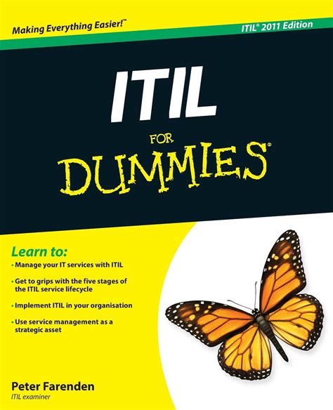 Itil For Dummies 2011 Edition
