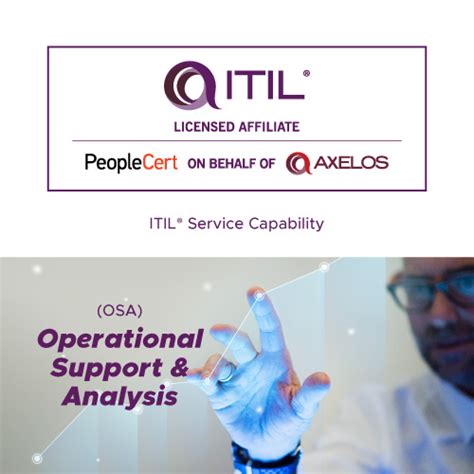 Itil Service Capability Operational Support And Analysis