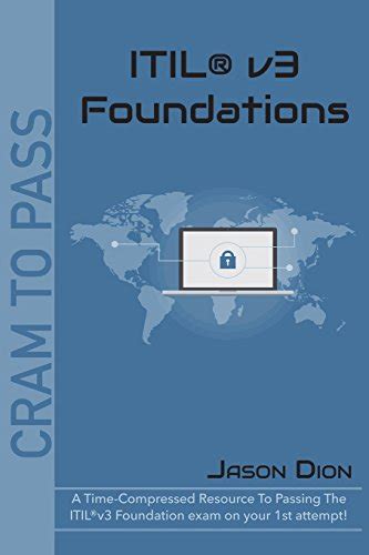 Download Itil V3 Foundations A Time Compressed Resource To Passing The Itil V3 Foundation Exam On Your 1St Attempt Cram To Pass 