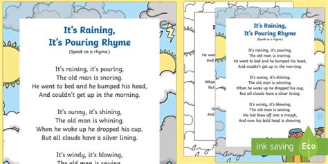 Its Raining Its Pouring