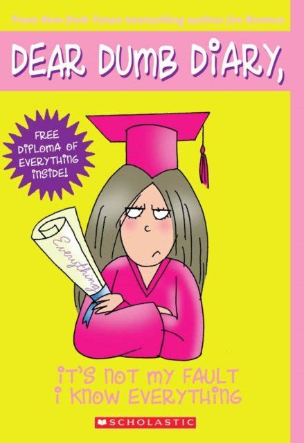 Full Download Its Not My Fault I Know Everything Dear Dumb Diary 8 Jim Benton 