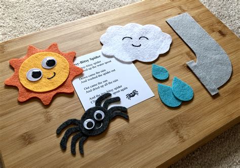 Itsy Bitsy Spider Circle Time Ativities Playtime Felts Itsy Bitsy Spider Worksheet - Itsy Bitsy Spider Worksheet