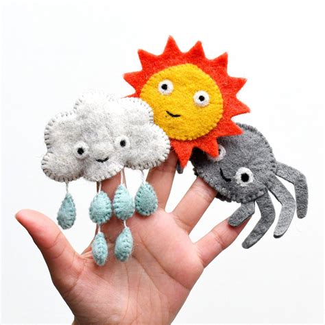 itsy bitsy spider finger puppet book
