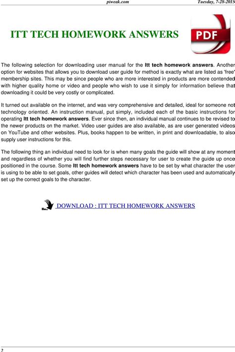 Read Itt Tech Nt1210 Homework Answers 